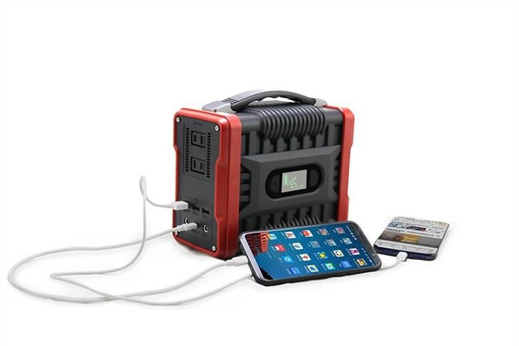 Litij sončnega generatorja prenosne elektrarne