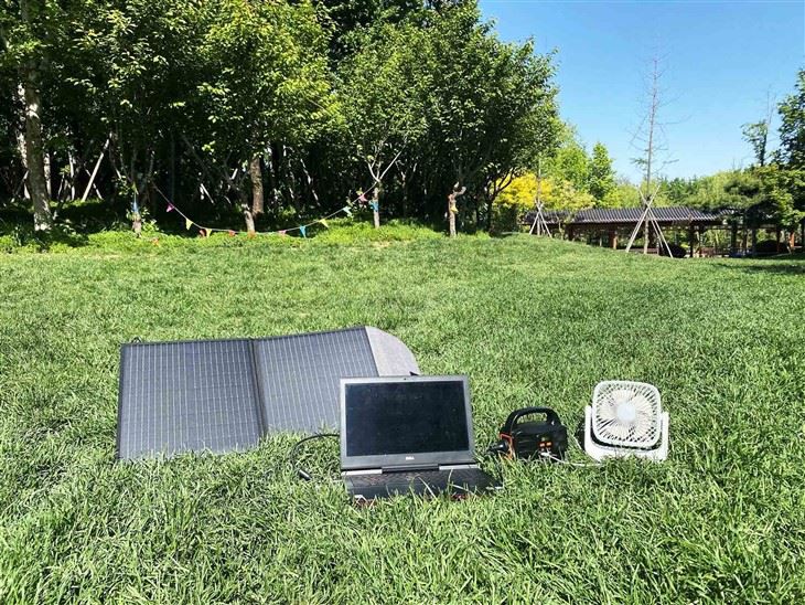 60W zložljiva sončna plošča USB DC izhod