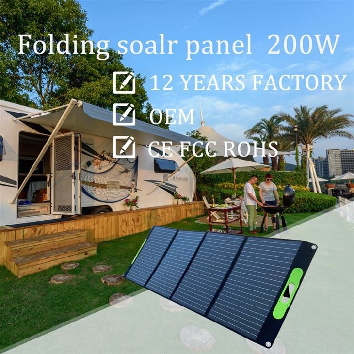 Zložljiva sončna plošča 200W